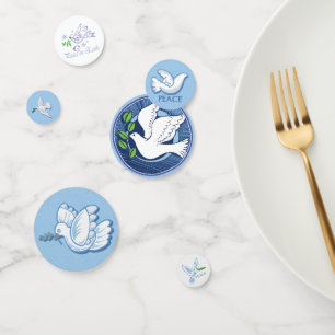 White Doves of Peace Confetti