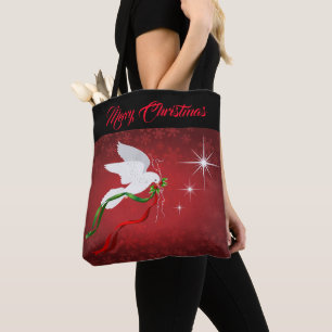 White DoveTote Bag