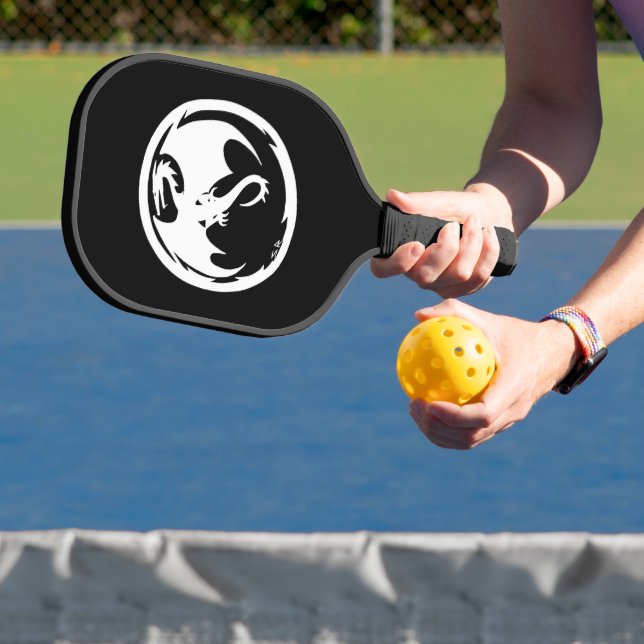 White Dragon pickleball paddle carbon (Insitu)