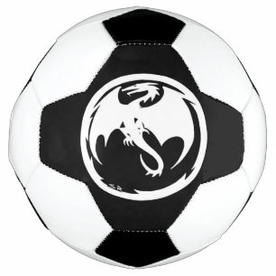 White Dragon soccer ball