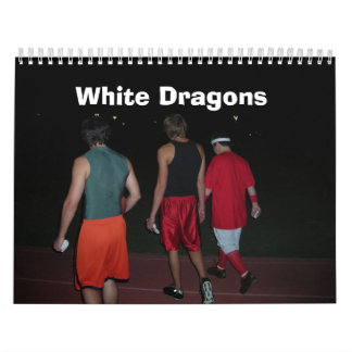 White Dragons - Customised Calendar