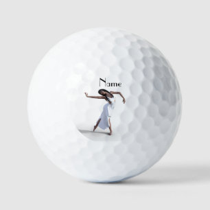 White Dress Dancer Thunder_Cove  Golf Balls
