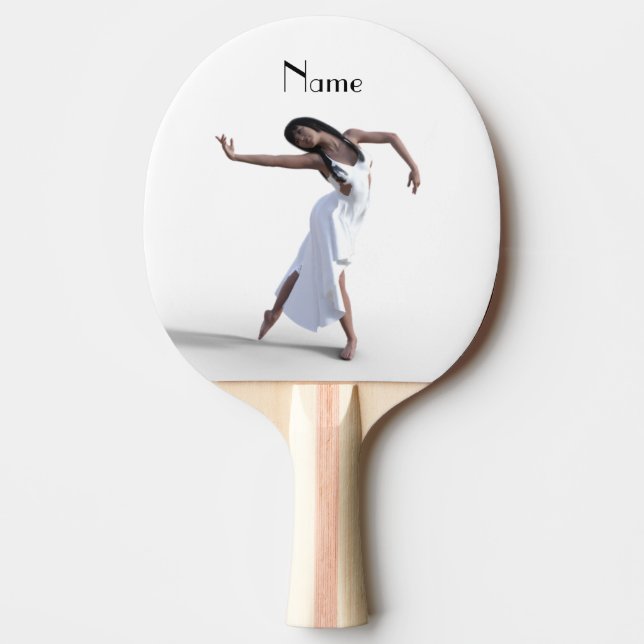 White Dress Dancer Thunder_Cove  Ping Pong Paddle (Front)