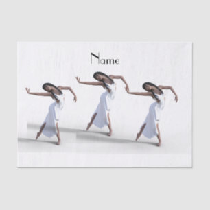 White Dress Dancer Thunder_Cove Tissue Paper