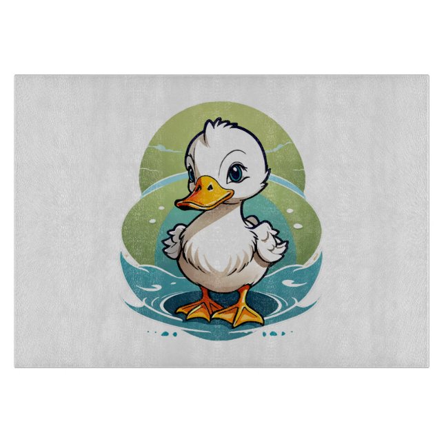 white-duck cutting board (Front)