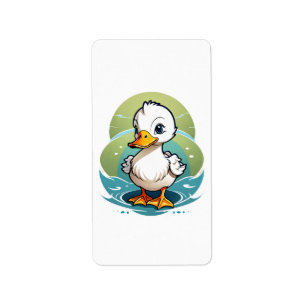 white-duck label