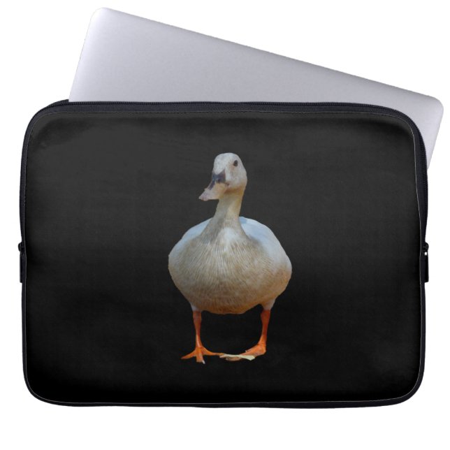 White Duck, Laptop Sleeve (Front)