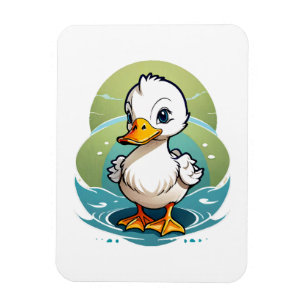 white-duck magnet