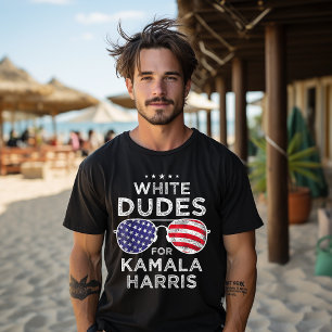 White Dudes for Kamala Harris 2024 T-Shirt