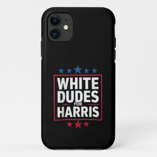White Dudes For Kamala Harris For President 2024  Case-Mate iPhone Case