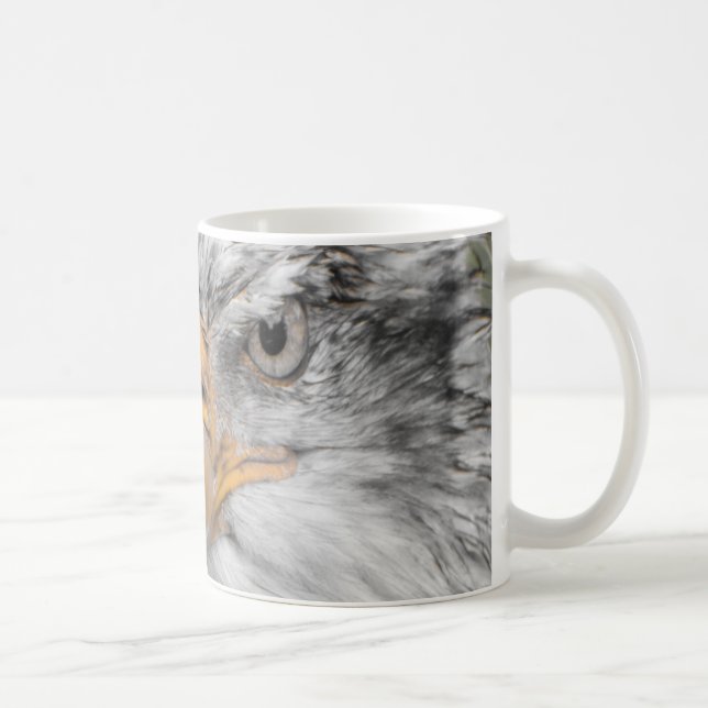 white eagle coffee mug (Right)