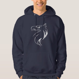 White eagle hoodie