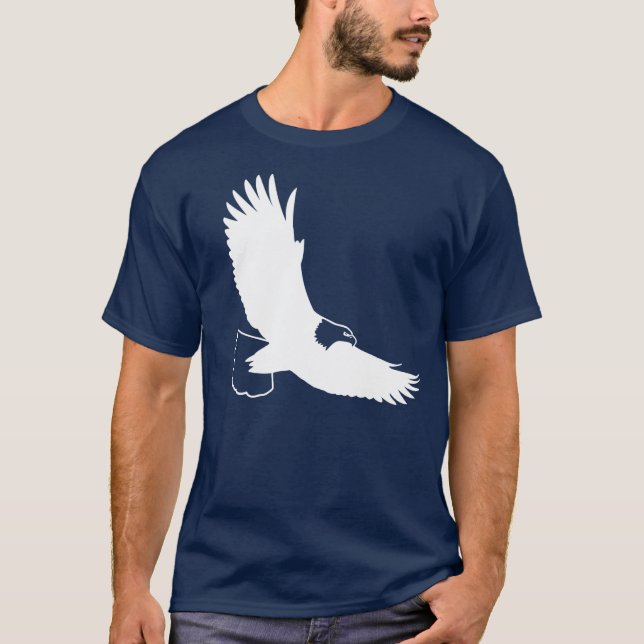 White Eagle Soaring T-Shirt (Front)