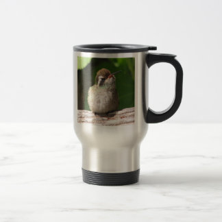 White-eared Hummingbird Travel Mug, right-handled Mug