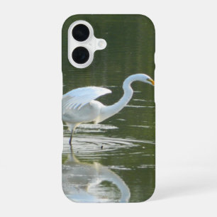 White Egret Reflected Universal Case