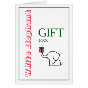 White Elephant Gift Exchange Christmas Party