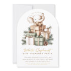 White Elephant Gift Exchange Party Invitation