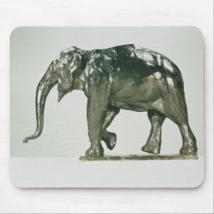 White Elephant Mouse Pad