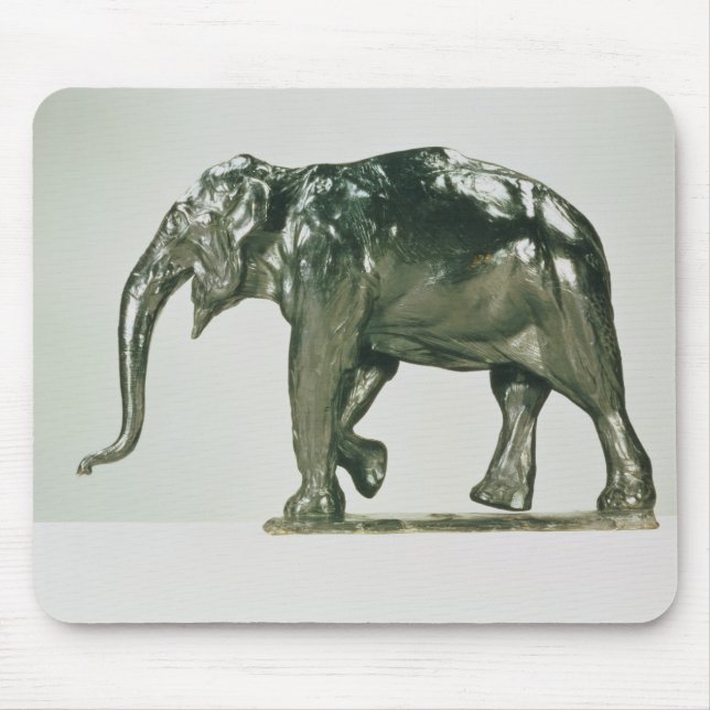 White Elephant Mouse Pad (Front)
