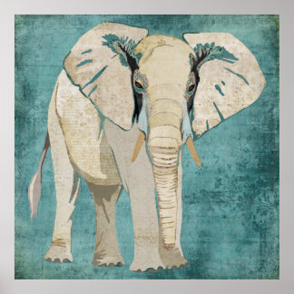 White Elephant Poster