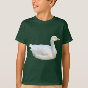 White Emden Goose T-Shirt