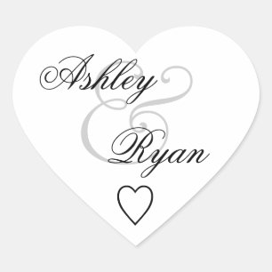 White Envelope Seal Wedding