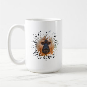 White-faced Saki Coffee Mug