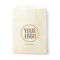 White Favour Bags Custom Company Logo Branded