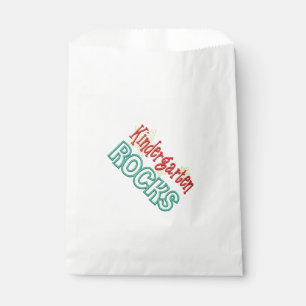 White Favour Bags/Kindergarten Rocks Bags