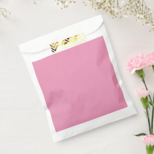 White Favour Bags Pink Panel Elegant Party Pac