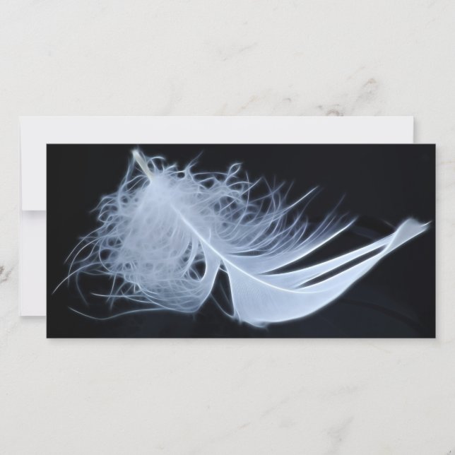 White feather - angelic by nature (Front)