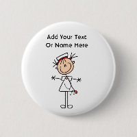 White Female Stick Figure Nurse 2 Gifts