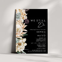 White Floral | Black We Still Do Renewal