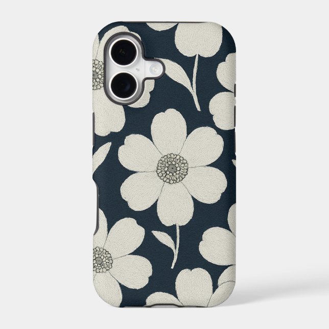 White Floral Pattern (Back)