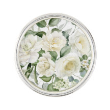 White Floral Vintage Elegant Wedding