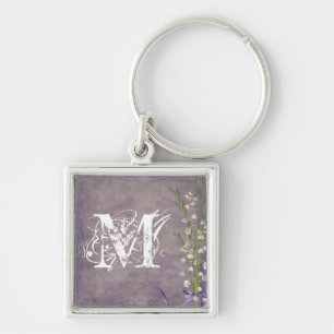 White Flower Country Lace Key Chain