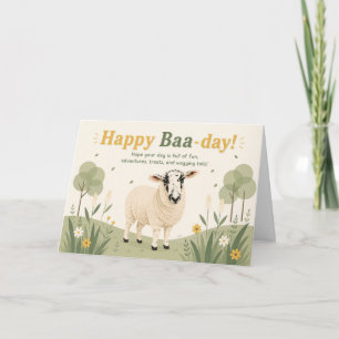White Flower Happy Anniversary Card