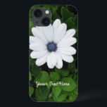White Flower iPad case<br><div class="desc">Change the text field to what you want. You can also change the font and its size and colour by using the "Customise it" function, as well as add more text fields if you wish. Further, you can edit the background colour of this item to what you want. See my...</div>