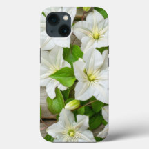 White Flower iPhone Case