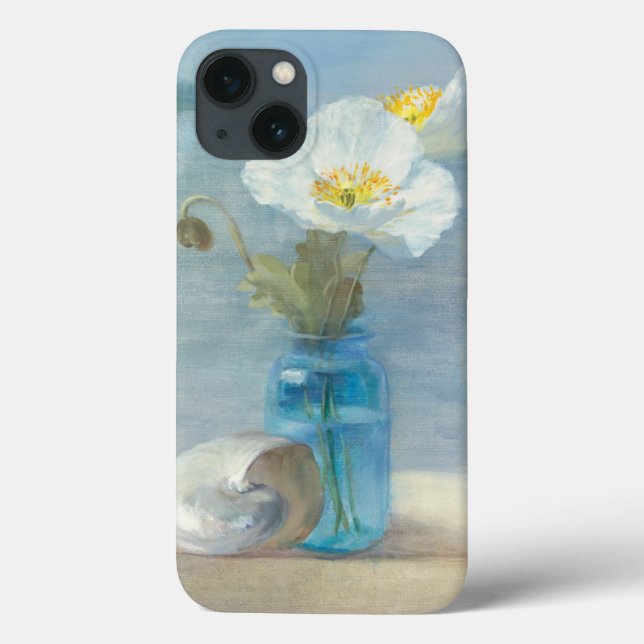 White Flower Overlooking the Sea Case-Mate iPhone Case (Back)