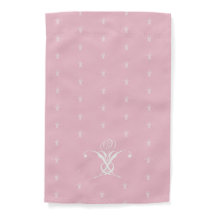 White Flower Pastel Pink Easter