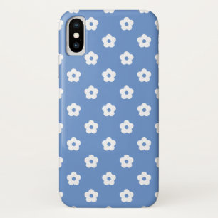 White Flower Pattern Case-Mate iPhone Case