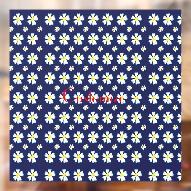 White Flower Pattern Thunder_Cove  (Sheet 2)