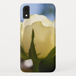 White Flower Rose Pretty Girly Case-Mate iPhone Case