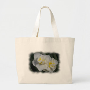 White Flower Tote Bag