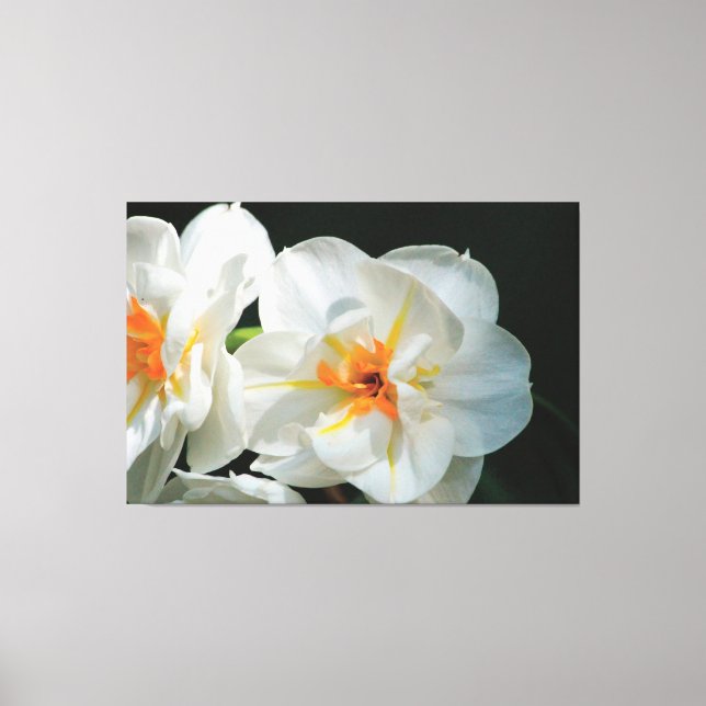White Flowered Canvas (Front)