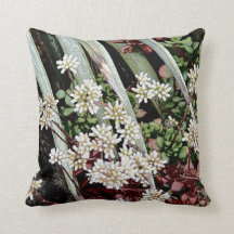 White flowers and leafs