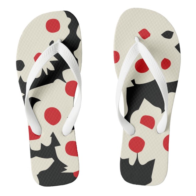 white flowers jandals (Footbed)