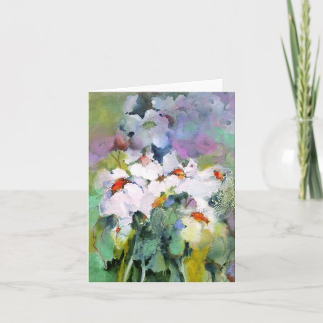 White Flowers • Michelle Abrams - card (Front)