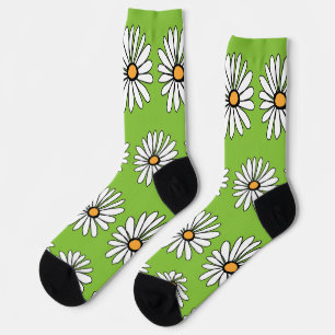 WHITE FLOWERS SOCKS